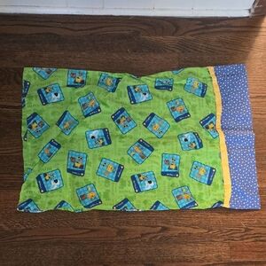 Disney Green and Blue Bedding Sheet